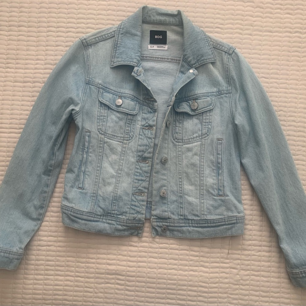 BDG Light Blue Denim Trucker Jacket